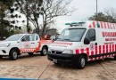 Bombeiros Voluntários reforçam estrutura com nova ambulância e caminhonete 4x4