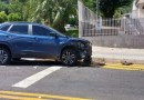 Colisão entre dois carros deixa uma pessoa ferida no Bairro Vila Nova