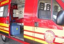 Homem é socorrido após sofrer queda de barracão