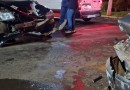 Acidente de trânsito mobiliza Corpo de Bombeiros e SAMU