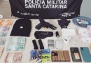 Operação policial prendem criminosos e drogas e armas são apreendidas no Oeste de SC