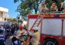 Abril Verde: Simulação de socorro abre campanha de prevenção de acidentes de trabalho