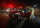 Dois ficam feridos em acidente na rodovia BR-158