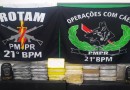 Mais de 30kg de drogas são apreendidas pela ROTAM