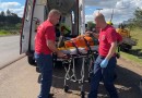 Trabalhador de Flor da Serra do Sul é atropelado na BR-163 e socorrido pelos bombeiros e Samu