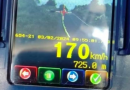 Carro é flagrado a 170 km/h em rodovia de SC, mais que o dobro do permitido