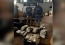 Polícia realiza apreensão de 107 quilos de cocaína na BR-277