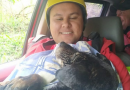 Após sufoco na beira de rio, cachorro é resgatado pelos bombeiros em SC e busca um lar