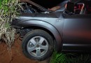 Motorista com sinais de embriaguez sofre acidente durante a madrugada