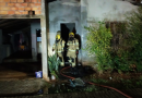 Incêndio em residência deixa homem ferido no Oeste de SC