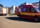 Idosa sofre queda de aproximadamente 3 metros de altura do telhado no Bairro Nascente do Peperi