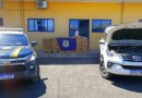 Mais de uma tonelada de maconha é apreendida em veículo roubado na BR-282