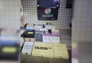 Polícia Militar apreende vinhos e roupas de cama em ocorrência de descaminho na BR-163
