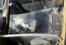 Incêndio em galpão mobiliza bombeiros no Extremo-Oeste