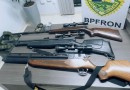 Policiais do BPFRON prendem homem e apreendem armas e munições na área rural do município
