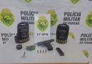 ROTAM prende casal em boate com pistola e maconha
