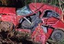 Grave acidente na pr-281 deixa motorista com ferimentos graves
