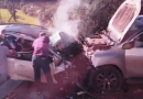 Duas pessoas morrem em colisão entre carro e caminhonete na BR-282