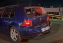 Mulher sofre ferimentos em colisão envolvendo dois automóveis