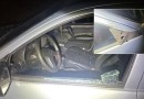 Homem armado com facão danifica veículo durante entrega de presente