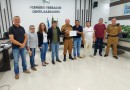 Sargento Sandro Luiz Pereira, da Polícia Militar do Paraná, é homenageado pelo legislativo bonjesuense