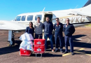 Corpo de Bombeiros realiza missão de transporte de órgãos de SMoeste para Florianópolis