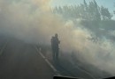 Bombeiros levam 5 horas para combater incêndio em vegetação