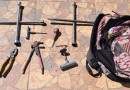 Homem é preso por furto em borracharia