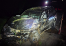 Acidente com viatura policial bloqueia BR-282 por quase duas horas entre Chapecó e Nova Itaberaba