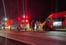 Ônibus com 40 estudantes que retornavam da faculdade tomba; Ao menos nove pessoas ficaram feridas