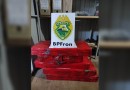 BPFron apreende 50 kg de maconha após perseguição