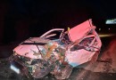 Duas pessoas morrem em acidente entre carro e caminhão na BR-163