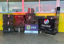 Ação conjunta da PRF e PMSC apreende R$ 1,5 milhão em drogas e veículo no Oeste de SC