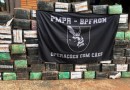 Com apoio de cão, PM apreende 1,5 tonelada de maconha