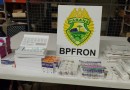 BPFRON apreende medicamentos para emagrecimento contrabandeados durante operação