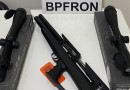 BPFRON apreende espingarda de pressão e lunetas
