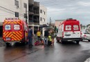 Colisão entre carro e motocicleta deixa jovem ferido na Rua Leoberto Leal