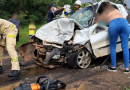 Grave acidente deixa dois feridos na BR-280