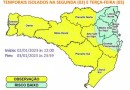 Primeiros dias de 2023 têm risco para deslizamentos e alagamentos em SC