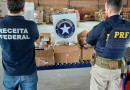 Ação conjunta: PRF e Receita apreende 60 quilos de anabolizantes contrabandeados