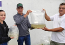 Município entrega mais de 14 mil alevinos a produtores rurais