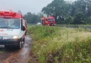 Saída de pista seguida de capotamento é registrado em Iraceminha