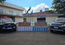 Homem abandona caminhonete carregada com cigarros contrabandeados após fuga da ROTAM