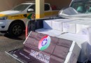 Caminhonete é parada no Oeste com 600 kg de camarão
