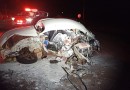 Idoso morre após acidente envolvendo três carros