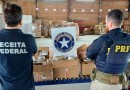 Ação conjunta: PRF e Receita apreende 60 quilos de anabolizantes contrabandeados