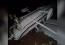 Avião com destino a São Miguel do Oeste faz pouso forçado após decolar de Chapecó