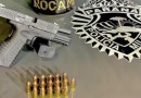 Homem é preso com pistola 9mm arma de uso restrito