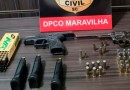 Polícia Civil prende homem em flagrante por posse irregular de arma de fogo
