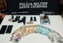 Casal gaúcho é detido com drogas, armas e dinheiro